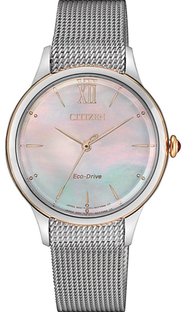 Citizen Eco Drive L Mother of Pearl EM0816-88Y Citizen